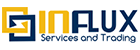 INFLUX SERVICES AND TRADING logo